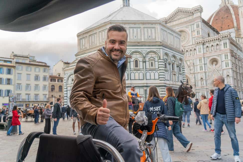 Florence: Guided City Tour by Rickshaw - Duomo Square: Santa Maria del Fiore Without the Full-Day Commitment