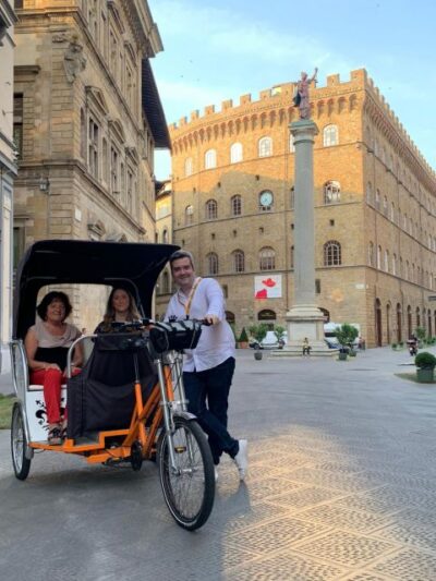 Florence: Guided City Tour by Rickshaw - Starting at Piazza della Repubblica: Your Orientation Shortcut