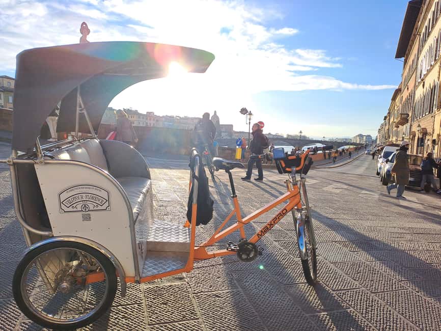 Florence: Guided City Tour by Rickshaw - Tornabuoni Street and Piazza della Repubblica: Shop Street Energy, Done Gently
