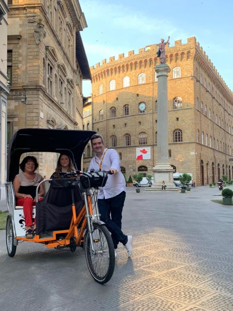 Florence: Guided City Tour by Rickshaw - Starting at Piazza della Repubblica: Your Orientation Shortcut