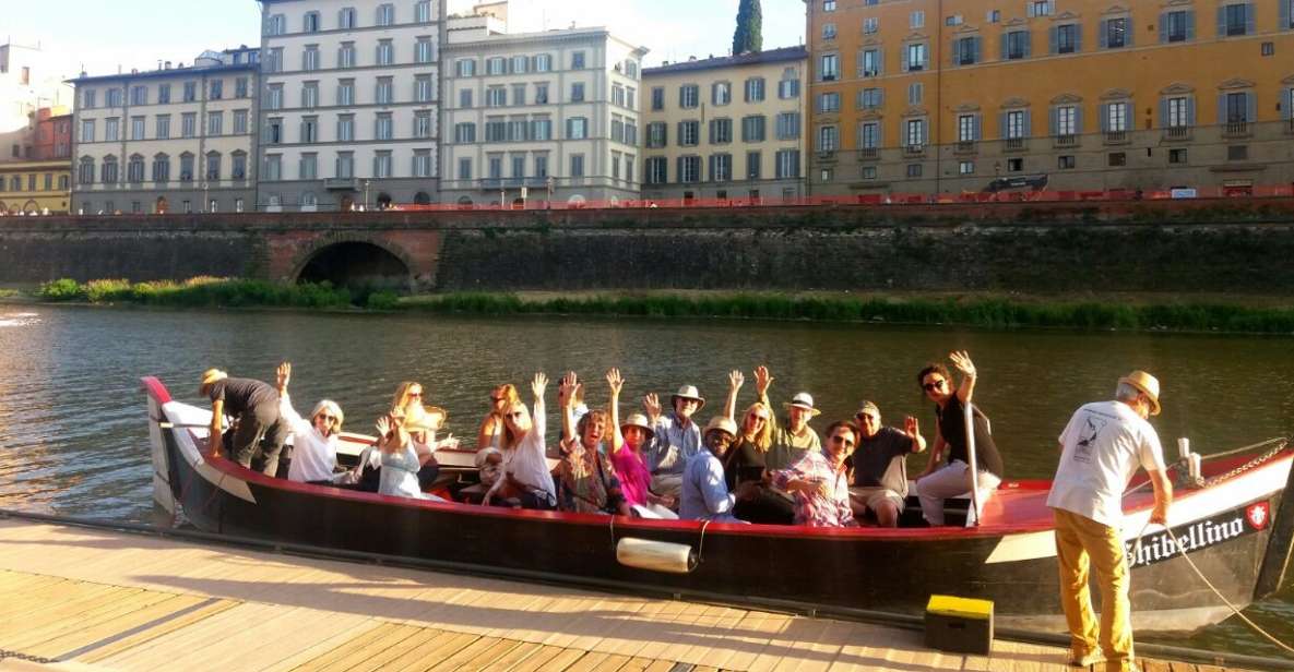 Florence: Guided Gondola Boat Tour with a Glass of Wine - Aperitivo with wine: what’s included, what to expect, and how it fits the evening
