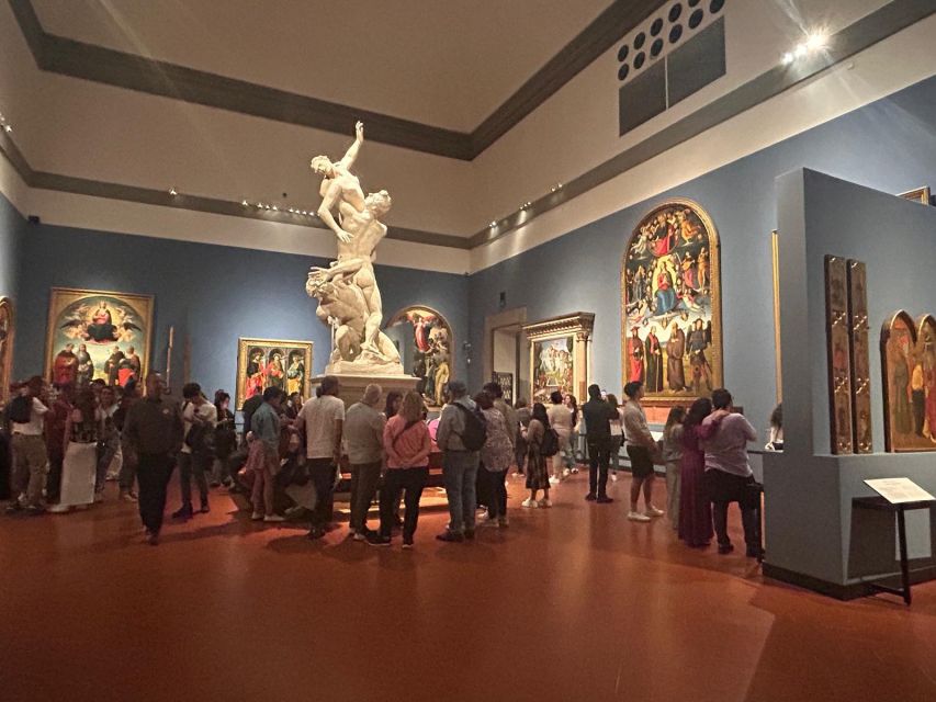 Florence: Michelangelo's David Entrance Ticket and Audio App - Top Floor Medieval Altarpieces: A Strong Way to End