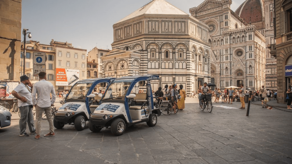Florence: Old Town Golf Cart Excursion - Meeting points: quick reality check before you go