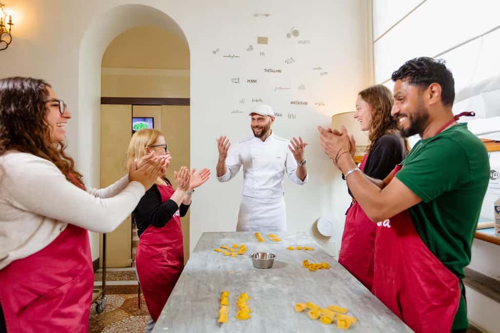 Florence: Pasta Class with Wine, Limoncello and Dessert - Key things to know before you go