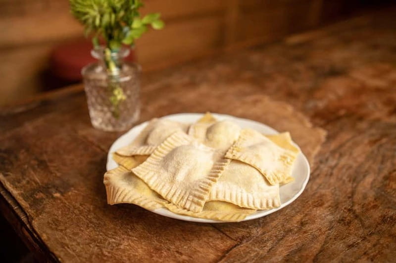 Florence: Pasta & Tiramisu Class with Unlimited Wine - Shaping Tagliatelle and Ravioli: Two Very Different Skills