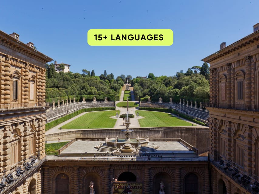 Florence: Pitti Palace and Boboli Gardens Ticket & eBook - Key things to know before you go