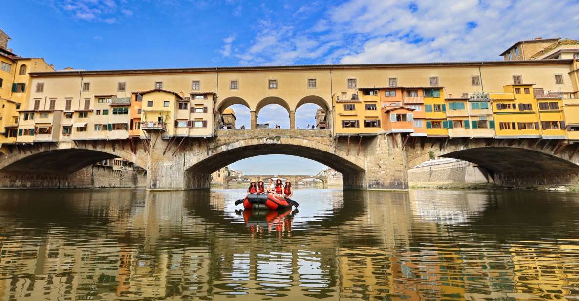 Florence: Pontevecchio Bridge and City Sights Rafting Cruise - Why Rafting the Arno Is a Different Way to See Florence