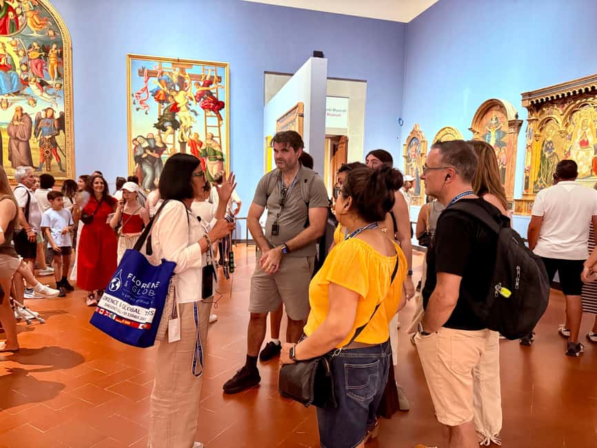 Florence: Uffizi & Accademia Small Group Walking Tour - What the small group size and headsets change for you