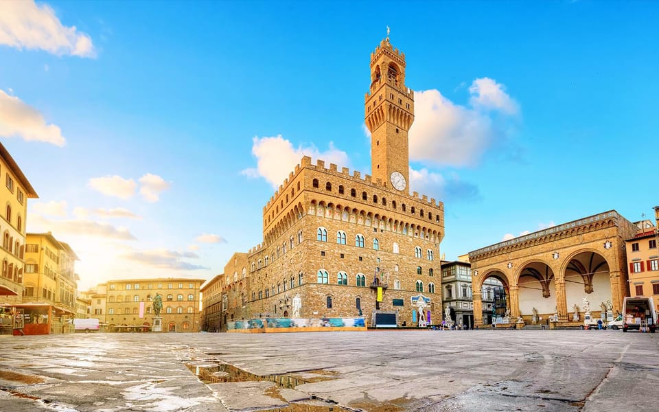 Florence:Palazzo Vecchio Skip-the-line Ticket & Audio Guide - Meeting at the Fountain of Neptune: your fastest route in