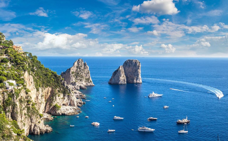 From Amalfi: Capri Island Boat Tour with Snorkeling & Drinks - Drinks and snacks onboard: included, and actually enjoyable