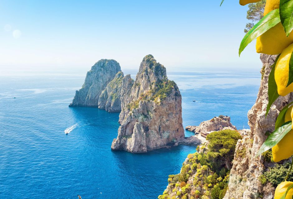 From Amalfi: Capri Island Boat Tour with Snorkeling & Drinks - The route before Capri: coast highlights and swim-ready stops