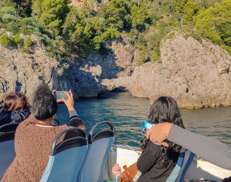 From Amalfi: Coast & Furore Fjord Boat Tour with Swim Break - The Swim Break: About 30 Minutes of Mediterranean Reset