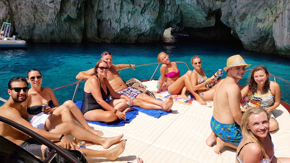 From Amalfi: Small Group Boat Excursion to Capri Island - From the port to Capri: what the boat day feels like