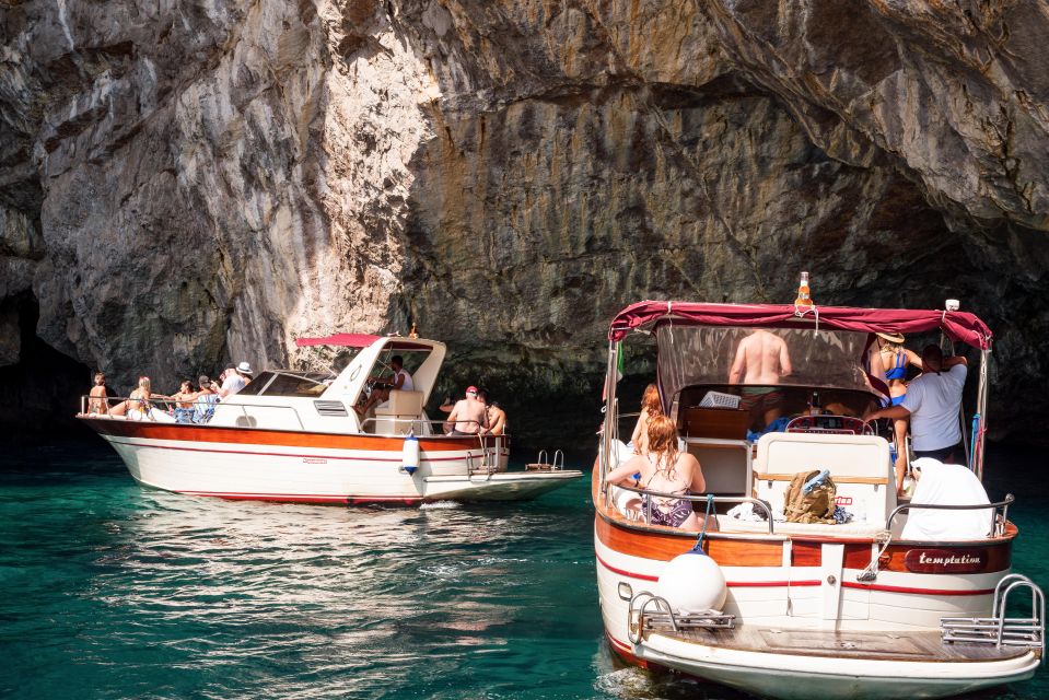 From Amalfi: Small Group Boat Excursion to Capri Island - Punta Campanella and the Sorrento Peninsula viewpoints