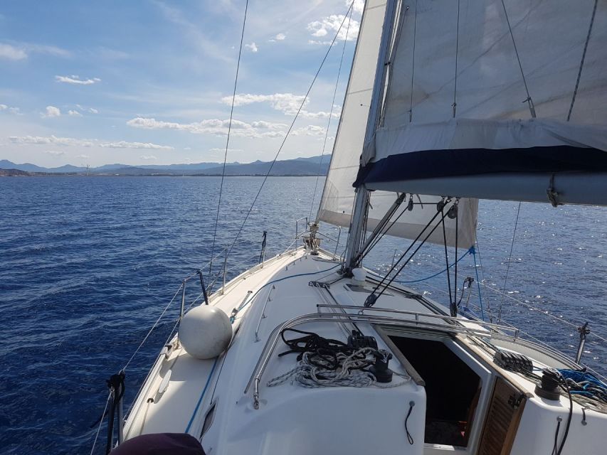 From Arbatax: Gulf of Orosei Sail Boat Trip with Lunch - Your route in the Gulf: beaches, coves, and sea caves you actually stop for