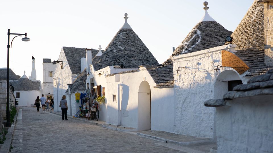 From Bari & Polignano: Alberobello and Matera Full-Day Trip - Alberobello trulli: your guided start in white stone