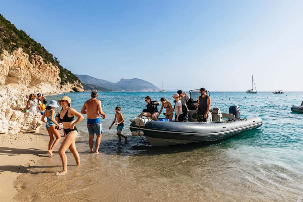 From Cala Gonone: Gulf of Orosei Dinghy Trip - Price and value: what $107.62 gets you for a full day on the water