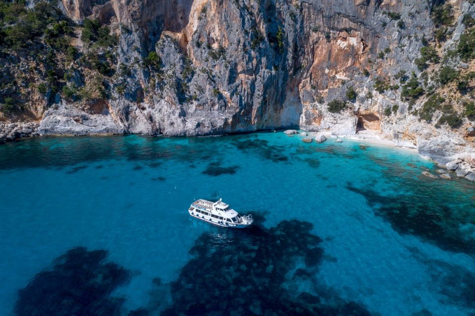 From Cala Gonone: Orosei Gulf Cruise with Stops - Cala Goloritzé: a great photo view with a land-trekking heads-up