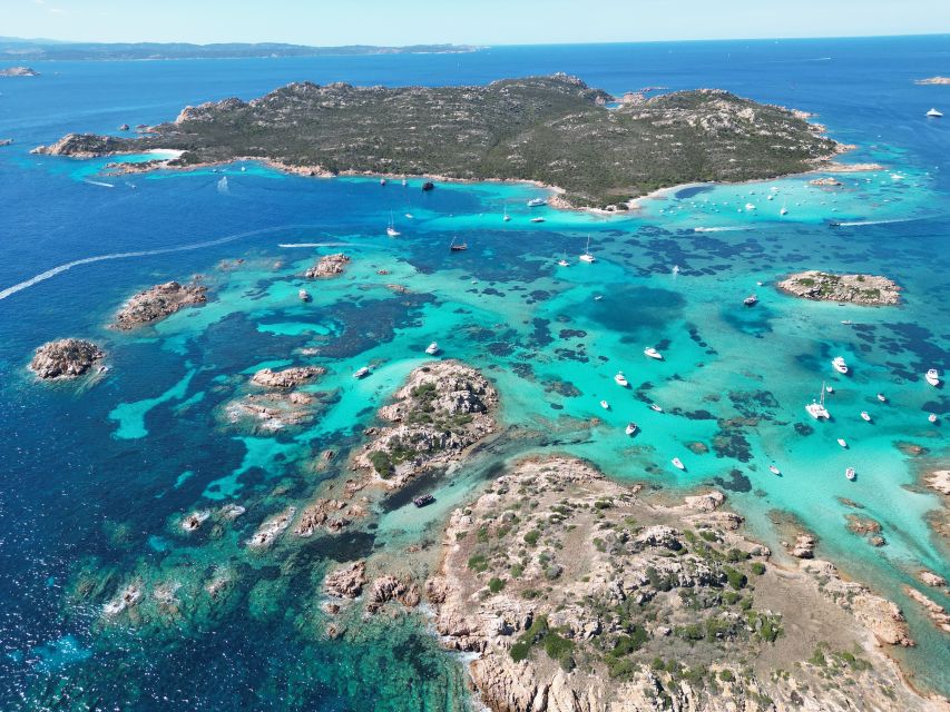 From Cannigione: La Maddalena Archipelago Boat Trip - Stop 2: Pink Beach photo time from the boat