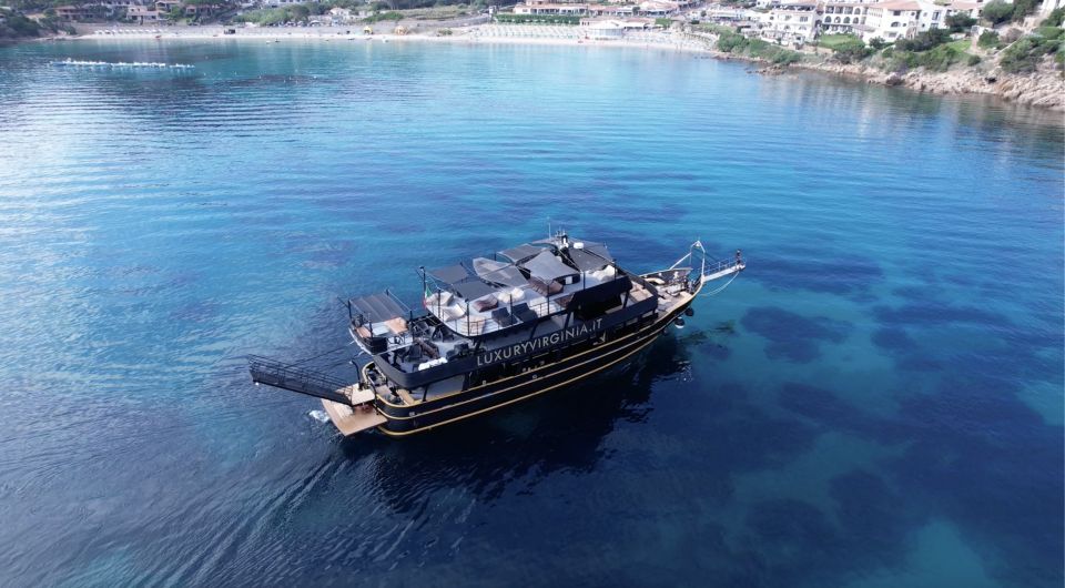 From Cannigione: La Maddalena Archipelago Boat Trip - The Virginia boat experience: where your time on deck really matters