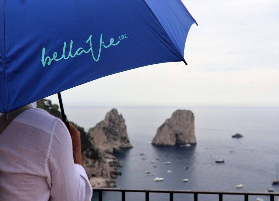 From Capri: Blue Grotto, Capri and Anacapri Guided Tour - Meeting at Bar Il Gabbiano and How the Day Flows