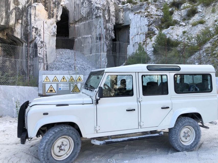 From Carrara: Marble Quarries Jeep Tour with Lardo Tasting - The jeep ride to 1,000 meters: why off-road transport is part of the value