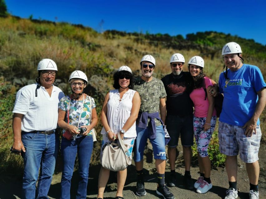 From Catania: Full-Day Mount Etna and Taormina Tour - Guided Etna Walking: Ancient Craters, Lava Surfaces, and Caldera-Edge Views