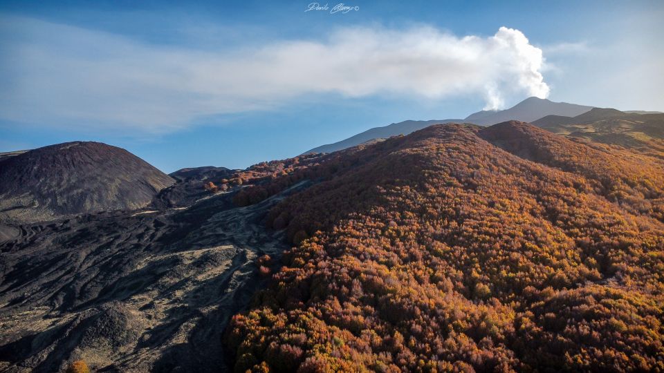 From Catania: Mt. Etna, Wine and Alcantara Tour - The lava-cave stop: helmets on, lamps lit
