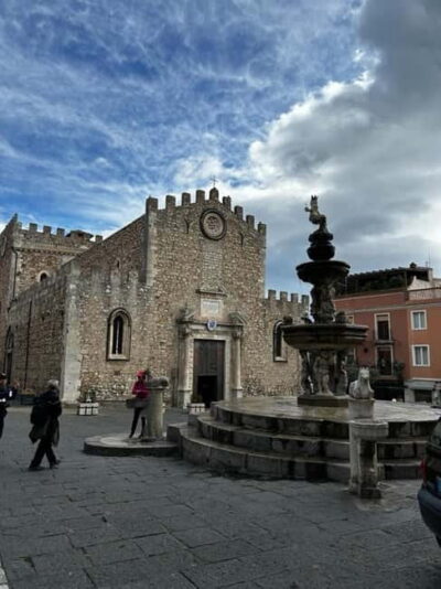 From Catania: Taormina, Savoca, & Castelmola Tour w/ Lunch - Castelmola: The Cliffside Town With Etna on One Side and the Sea on the Other