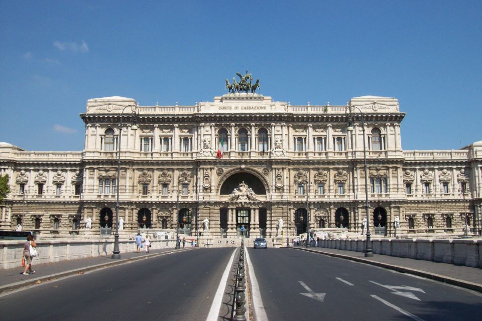 From Civitavecchia: Full-Day Panoramic Bus Tour of Rome - Colosseum photo stop and the Theatre of Marcellus area: the realistic expectations