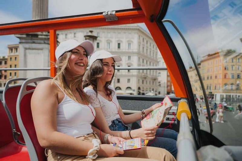 From Civitavecchia: Hop-On Hop-Off Rome Tour & Bus Transfer - Riding comfort: double-decker buses, Wi‑Fi, and multilingual help