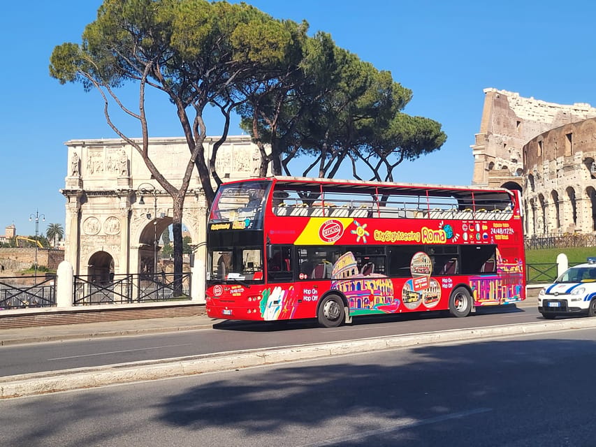 From Civitavecchia: Hop-On Hop-Off Rome Tour & Bus Transfer - Crowds and real-world bus behavior