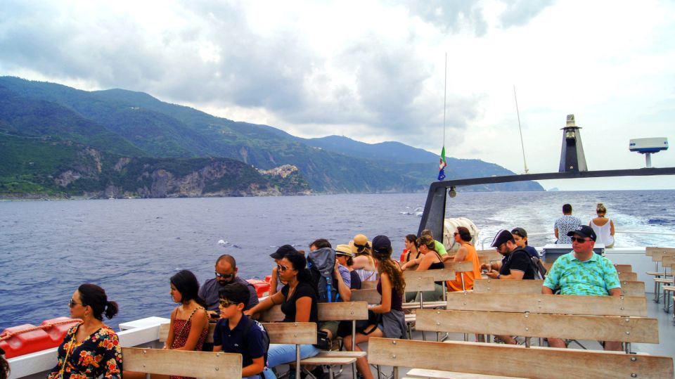 From Florence: Full-Day Private Cinque Terre Tour with Pisa - Vernazza: harbor views, beach time, and lunch choices