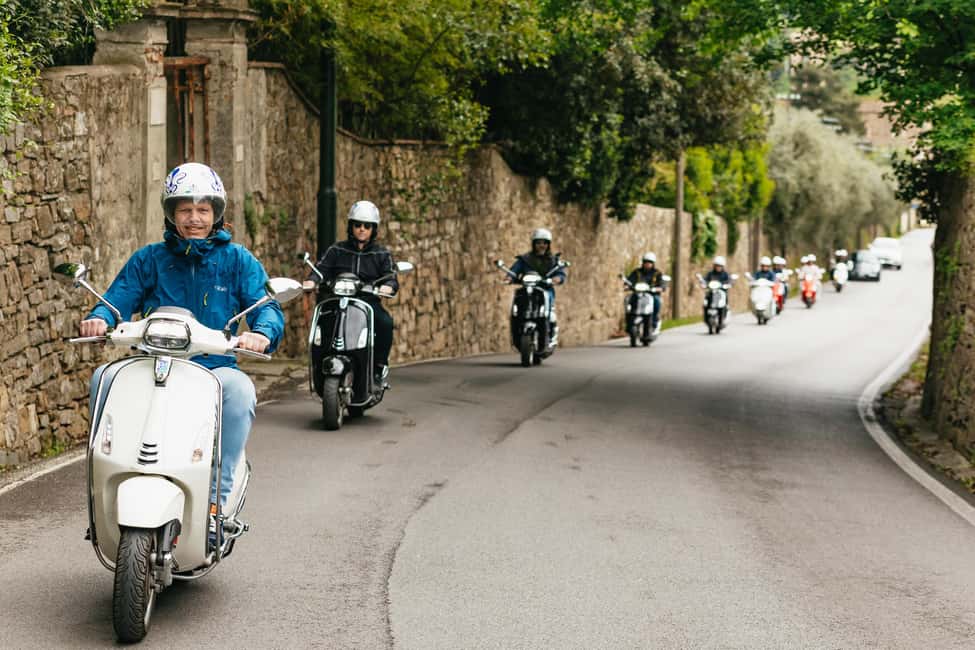 From Florence: Tuscan Countryside Vespa Tour with Tastings - The route from Florence to the Chianti-style hills: how the scenery changes