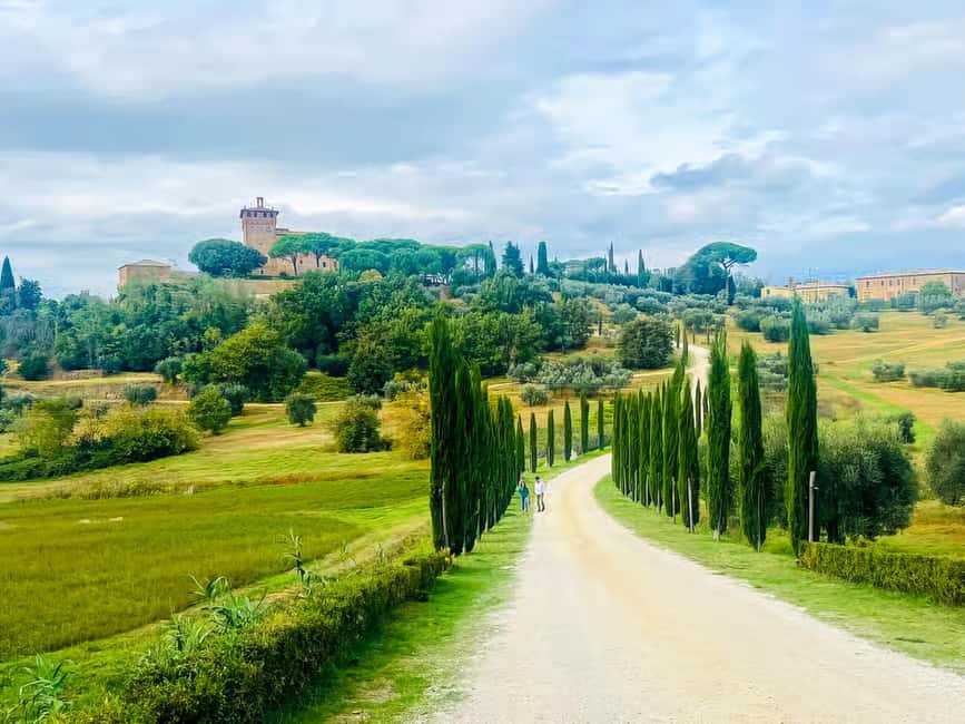 From Florence: Tuscany Hills Wine Tour - Montepulciano First Look: Hilltop Views and Movie-Famous Corners