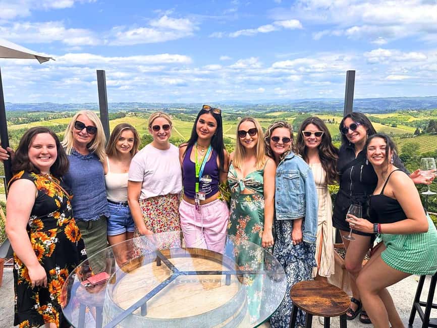 From Florence: Tuscany & San Gimignano Tour with 2 Tastings - How many wines you’ll actually taste (and what “2 tastings” means)