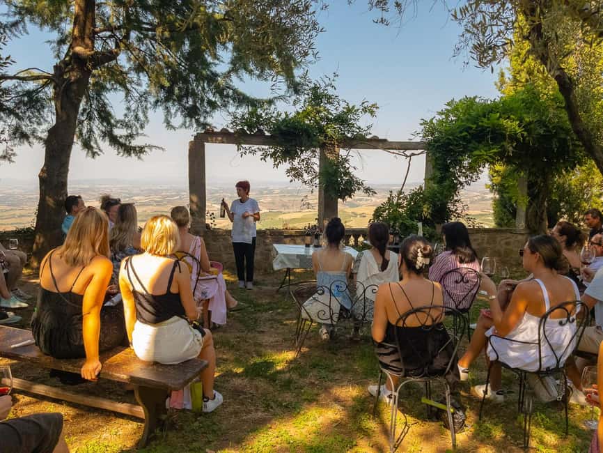 From Florence: Val D'Orcia Tour with Wine Tasting - Walking Montalcino: pentagonal fortress views and quick town wandering