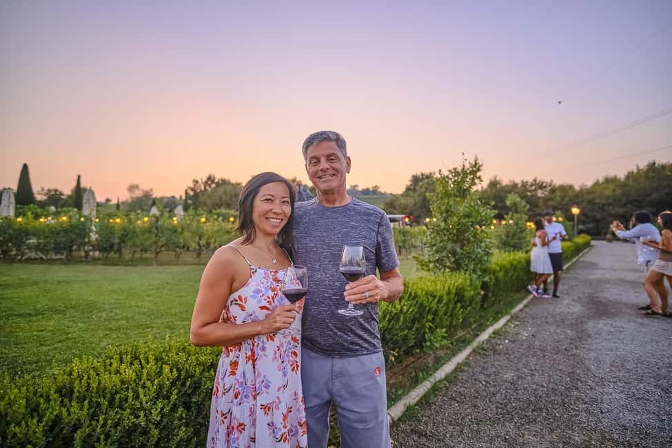From Florence: Wine Tasting and Dinner in Chianti Vineyards - First winery stop: vineyard and cellar tour, then Chianti plus olive oil