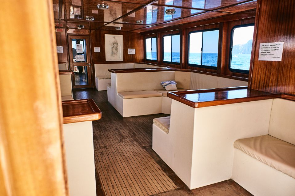From La Caletta or Orosei: Gulf of Orosei Cruise - Onboard Comfort, Food, and What to Bring (So Your Day Runs Smooth)