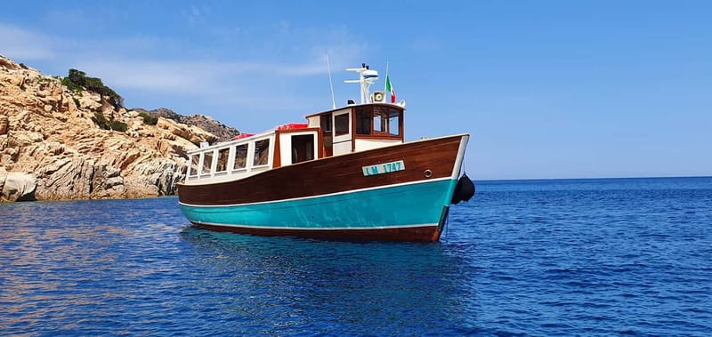 From La Maddalena or Palau: Archipelago Boat Tour - A vintage gozzo day on the La Maddalena Archipelago