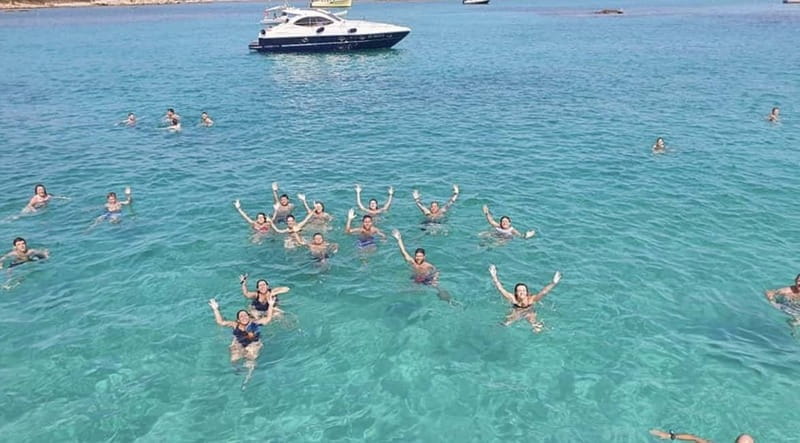 From La Maddalena or Palau: Archipelago Boat Tour - Swim break rhythm: what the four water stops really feel like