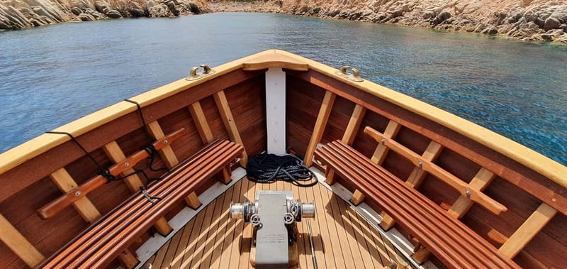 From La Maddalena or Palau: Archipelago Boat Tour - Budelli and Santa Maria: the Natural Pools of the Madonna stop