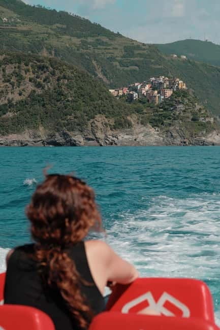 From La Spezia: Cinque Terre Boat Tour - On the return: mussel farms, dolphins, and the San Pietro viewpoint