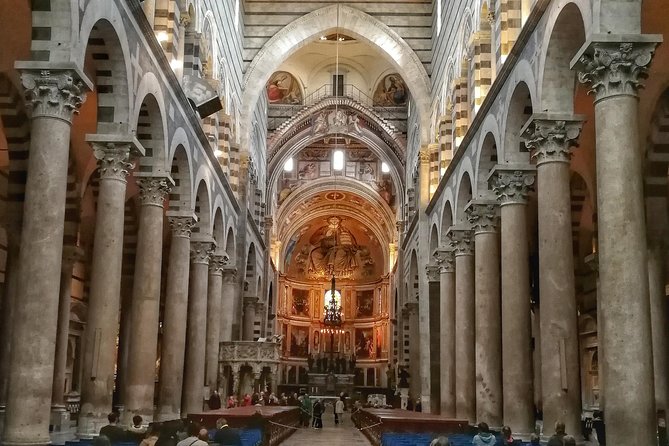From La Spezia to Pisa with optional Leaning Tower Ticket - Baptistery, the biggest in Italy: look up and measure the scale