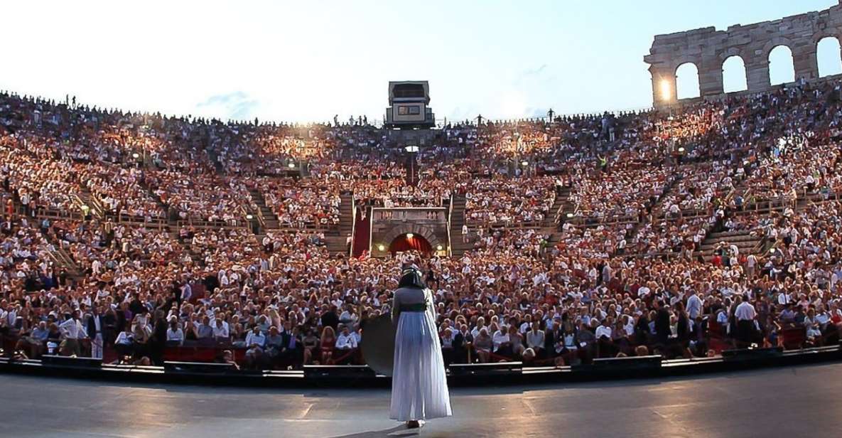 From Lake Garda: Verona Arena Opera Ticket with Transfer - Key highlights at a glance