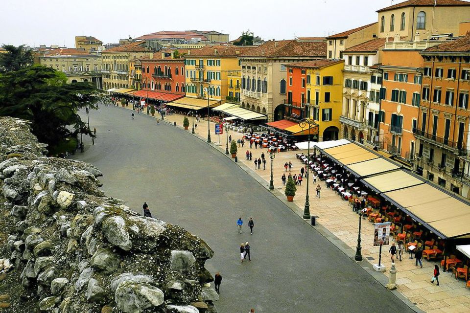 From Lake Garda: Verona Arena Opera Ticket with Transfer - Your Arena seat: 6th sector, numbered stone steps
