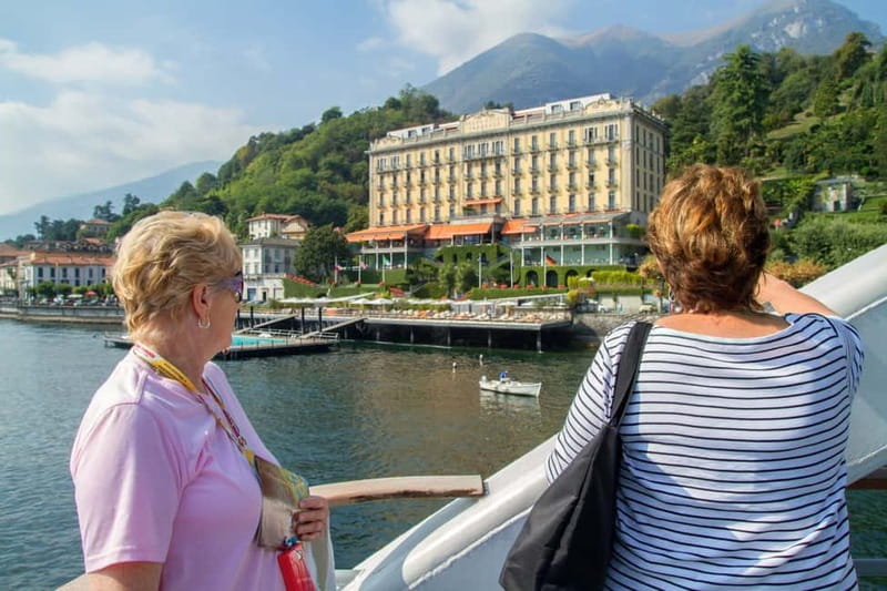 From Milan: Lake Como, Bellagio & Varenna with Private Boat - Ferry reality check: crowds, seats, and sun management