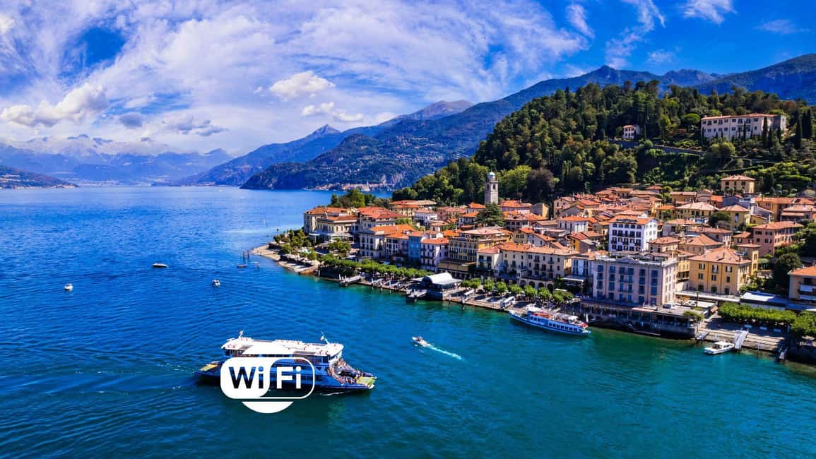 From Milan: Lake Como Cruise with Visits to Como & Bellagio - Bus Time to Lake Como: Commentary, Comfort, and Free Wi‑Fi