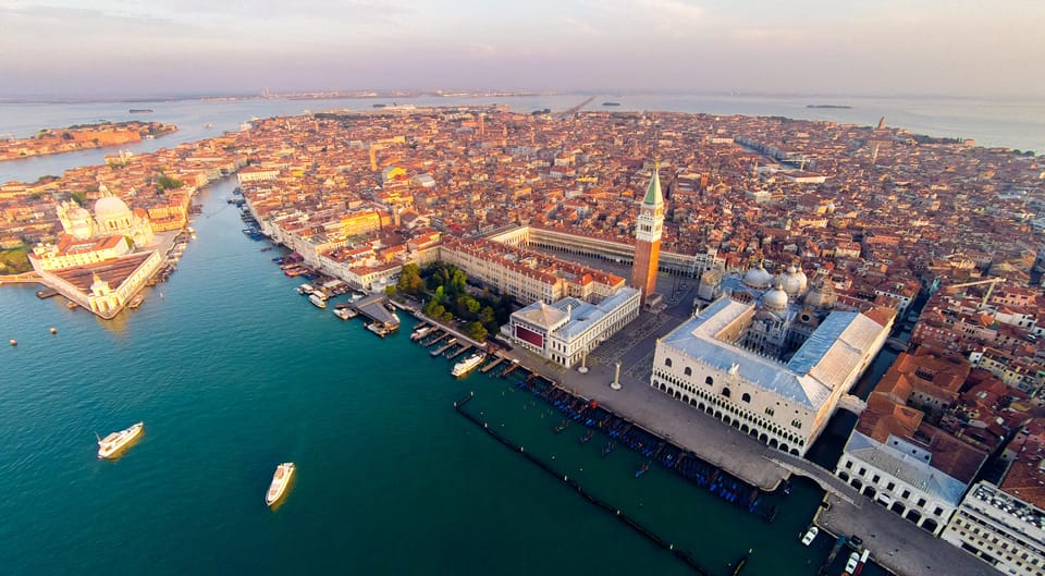 From Milan: Venice City Highlights Guided Day Trip - San Marco Square: the façade, the geometry, the fast orientation