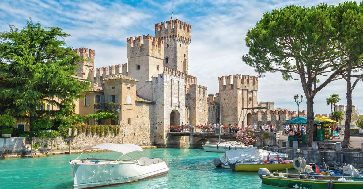 From Milan: Verona, Sirmione and Lake Garda with Boat Cruise - Sirmione: Cobblestone Streets, Photo Stops, and Scaliger Castle